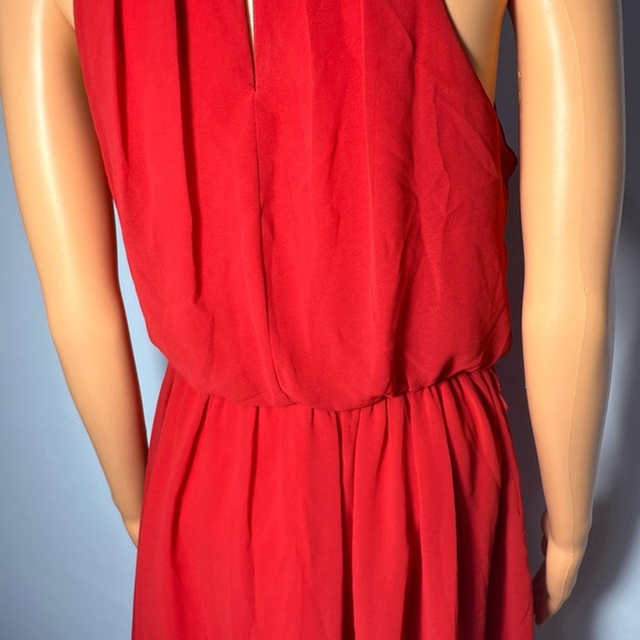 by & by Vibrant Red Mini Dress - Picture 2 of 3